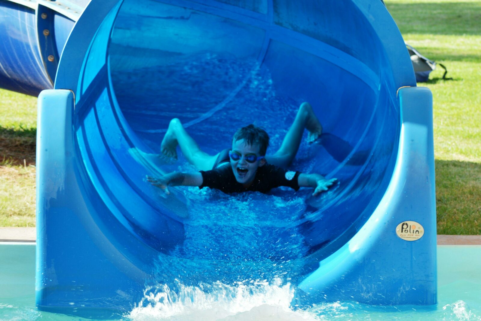 Cobar Memorial Swimming Pool slide