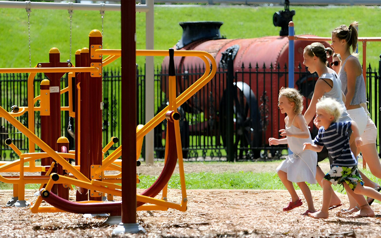 Children Playing at Cunningham Park