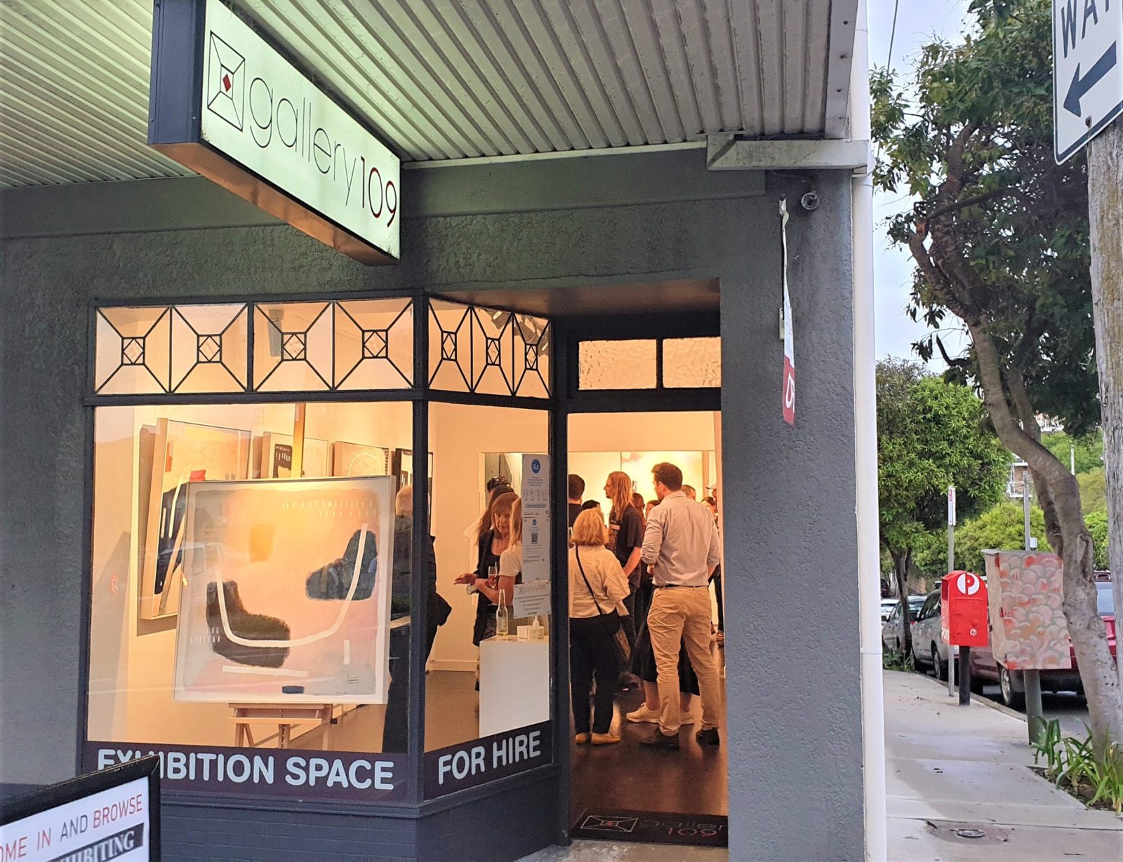 Gallery shopfront on Sydney Rd