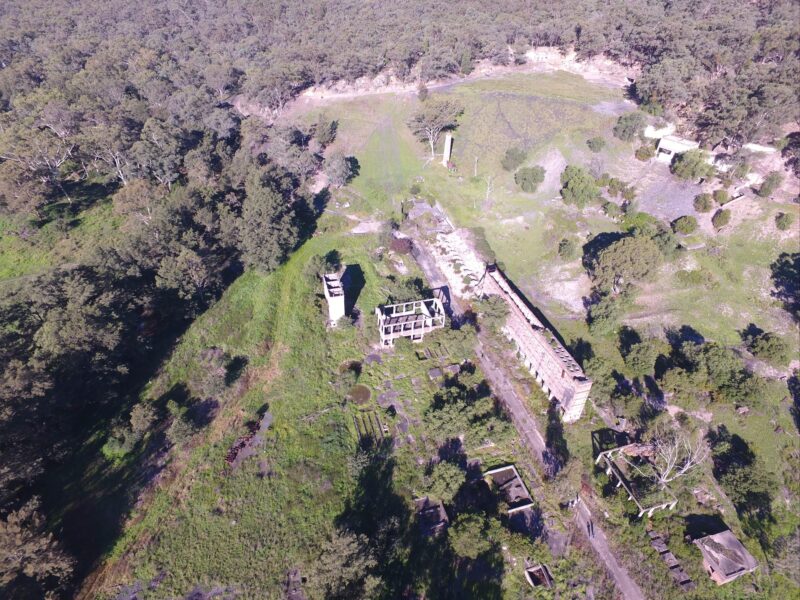 Ruins Aerial View