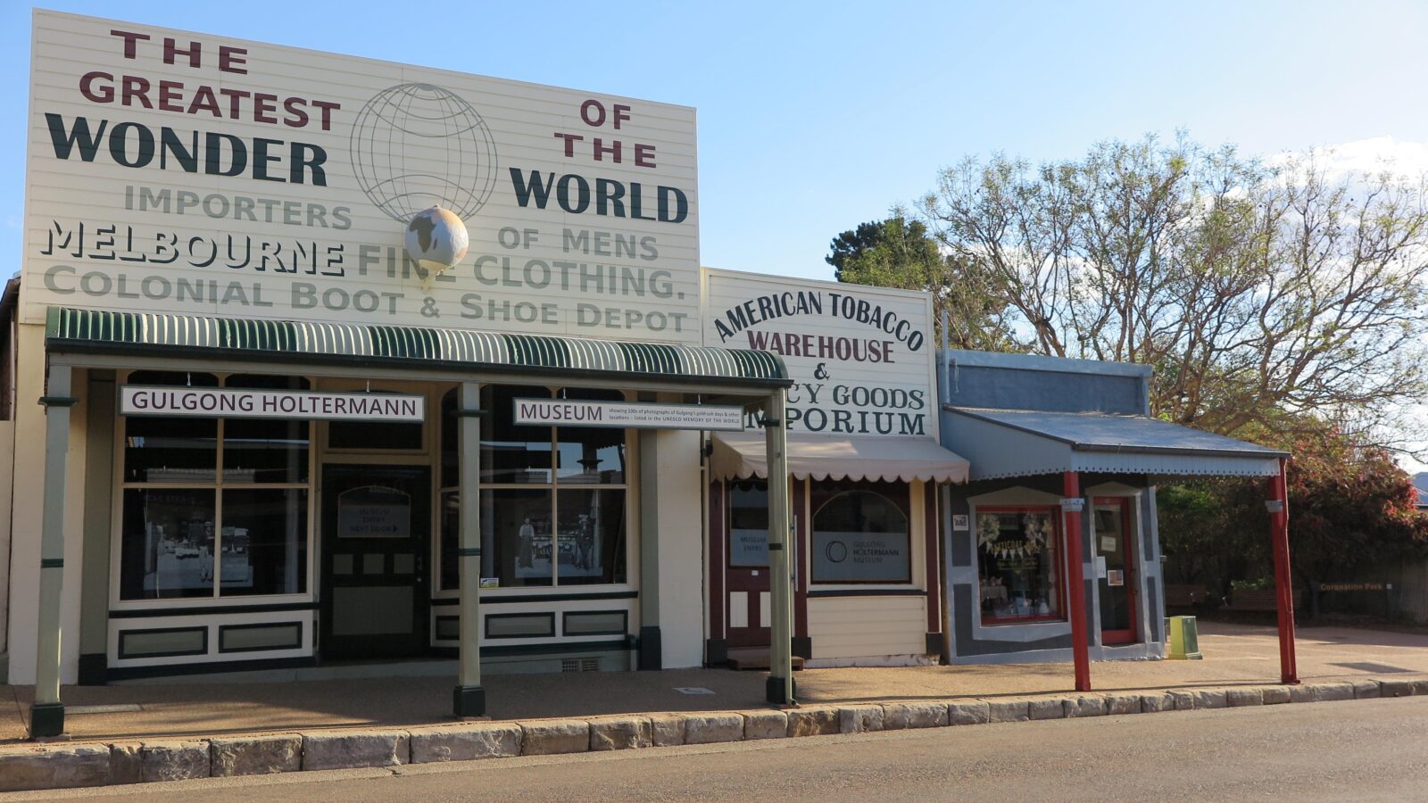 Gulgong Holtermann Museum renovated State Heritage listed buildings