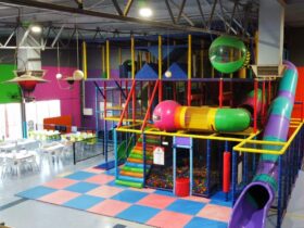 Our multi-level children's playground