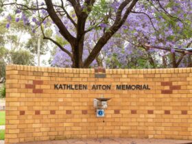Kathleen Aiton Memorial, well oved teacher.