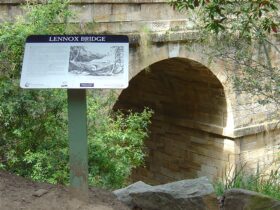 Lennox Bridge in The Blue Mountains