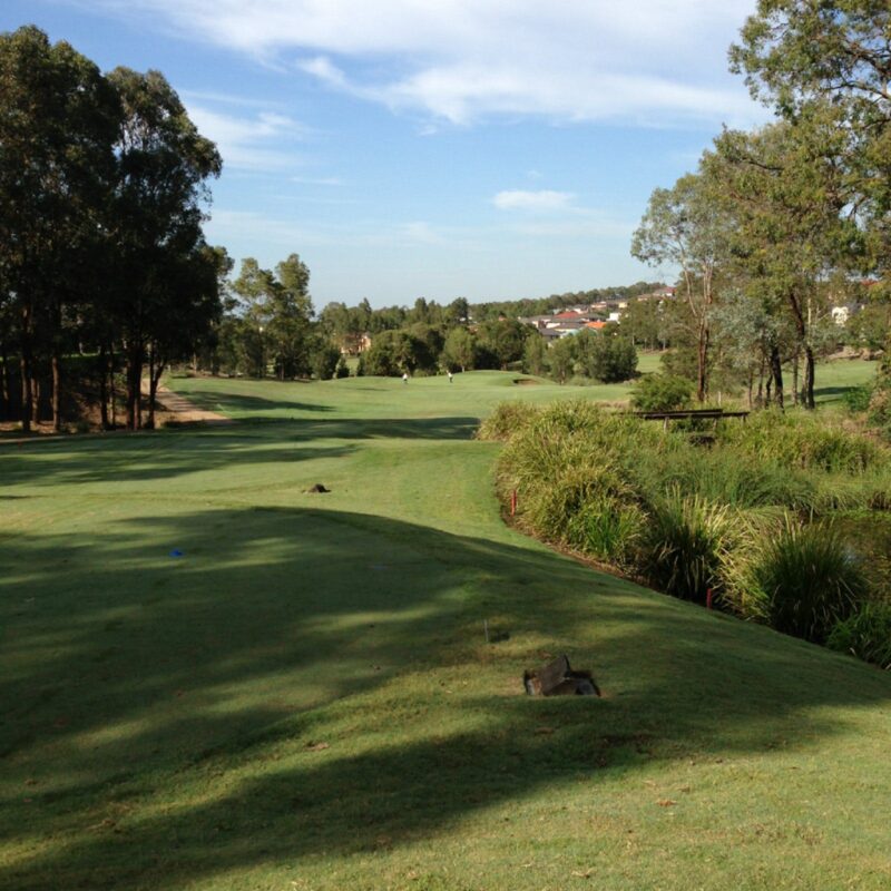 Image of golf course at Macquarie Links