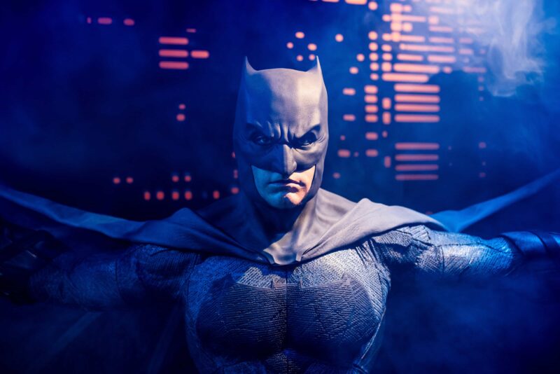 Summon Batman with the Bat signal