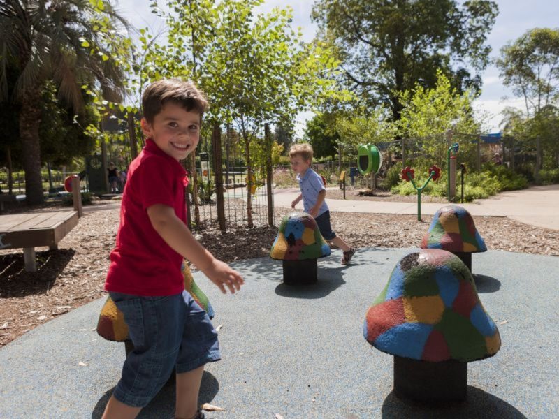 Photo of children at Maitland Park
