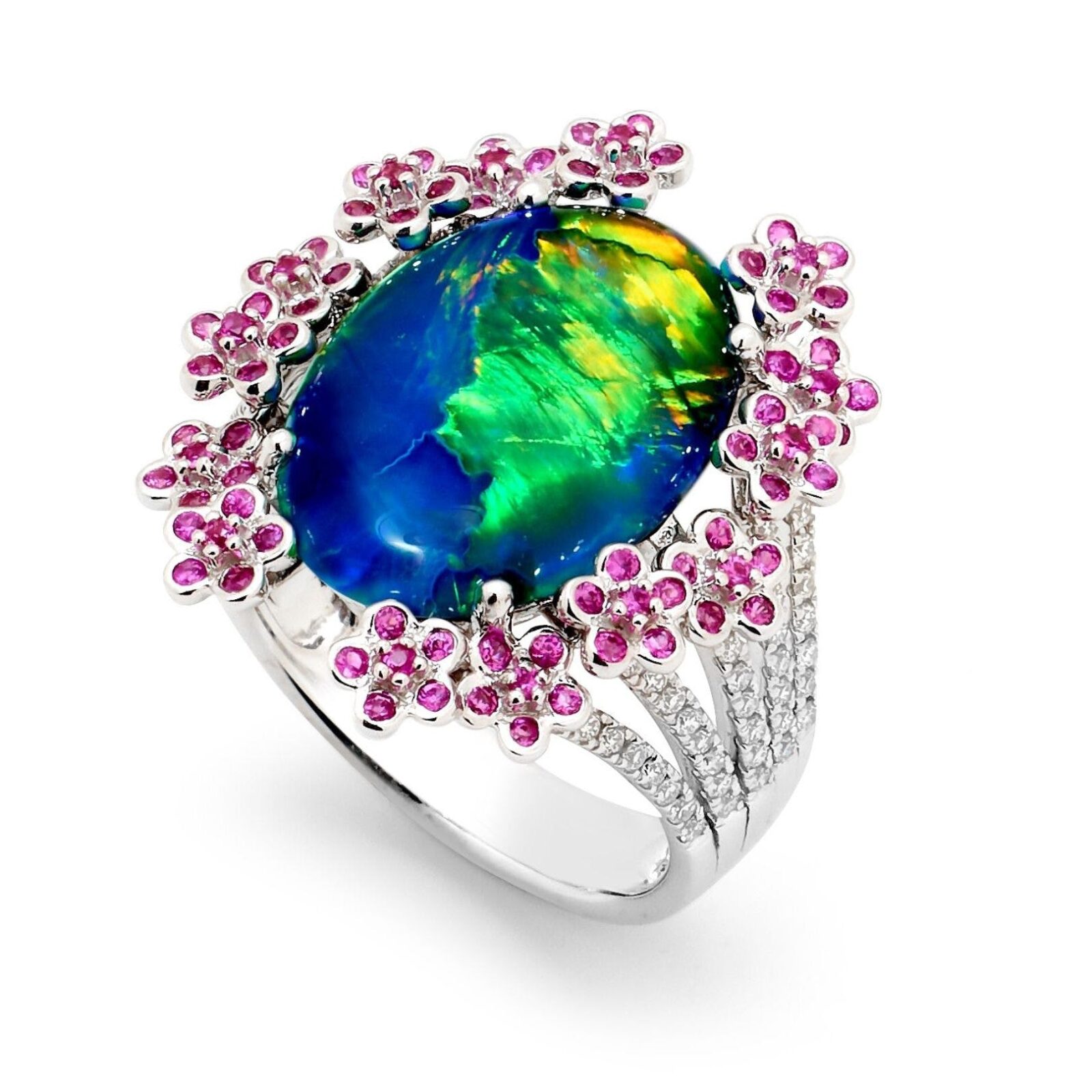 Opal Minded Black Opal Ring from Dream Collection