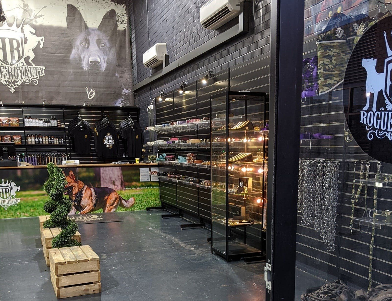 Interior of Rogue Royalty shop in Campbelltown