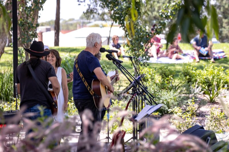 Stuart McWilliam Community Stage - Burley Griffin Community Gardens