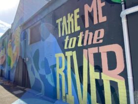 'Take Me To The River' Mural