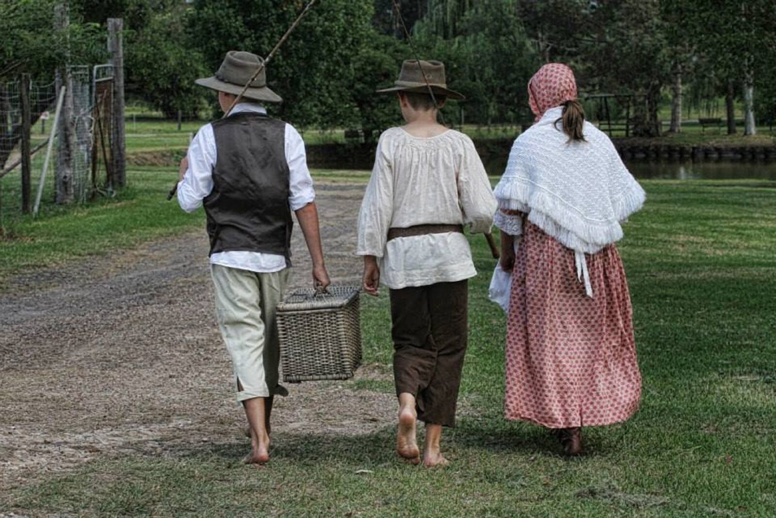 Relax at The Village - re-enactments of times past
