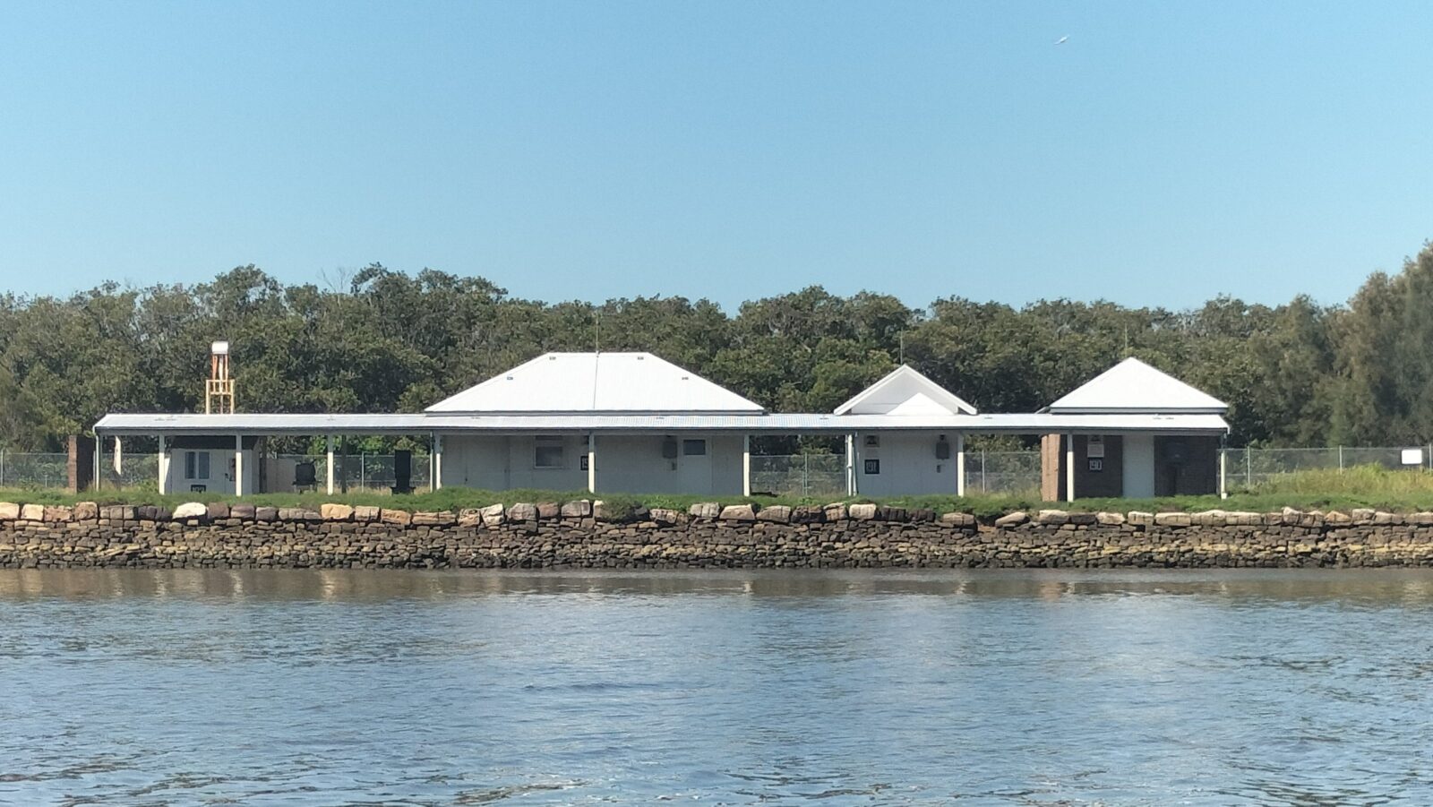 Heritage buildings on the foreshore of Parramatta River