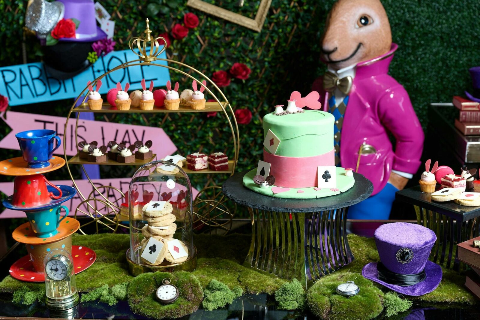 Alice in Wonderland High Tea Buffet edit