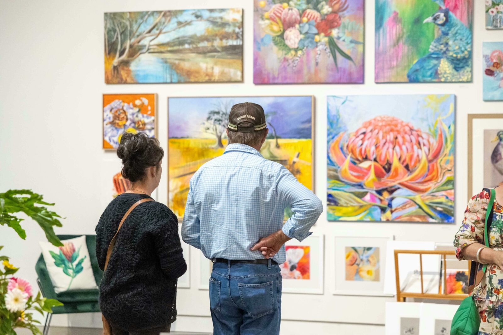 Dubbo Art Fair display
