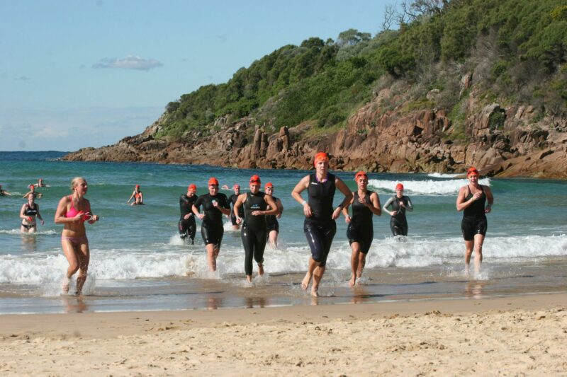Port Stephens Tri Festival swim leg