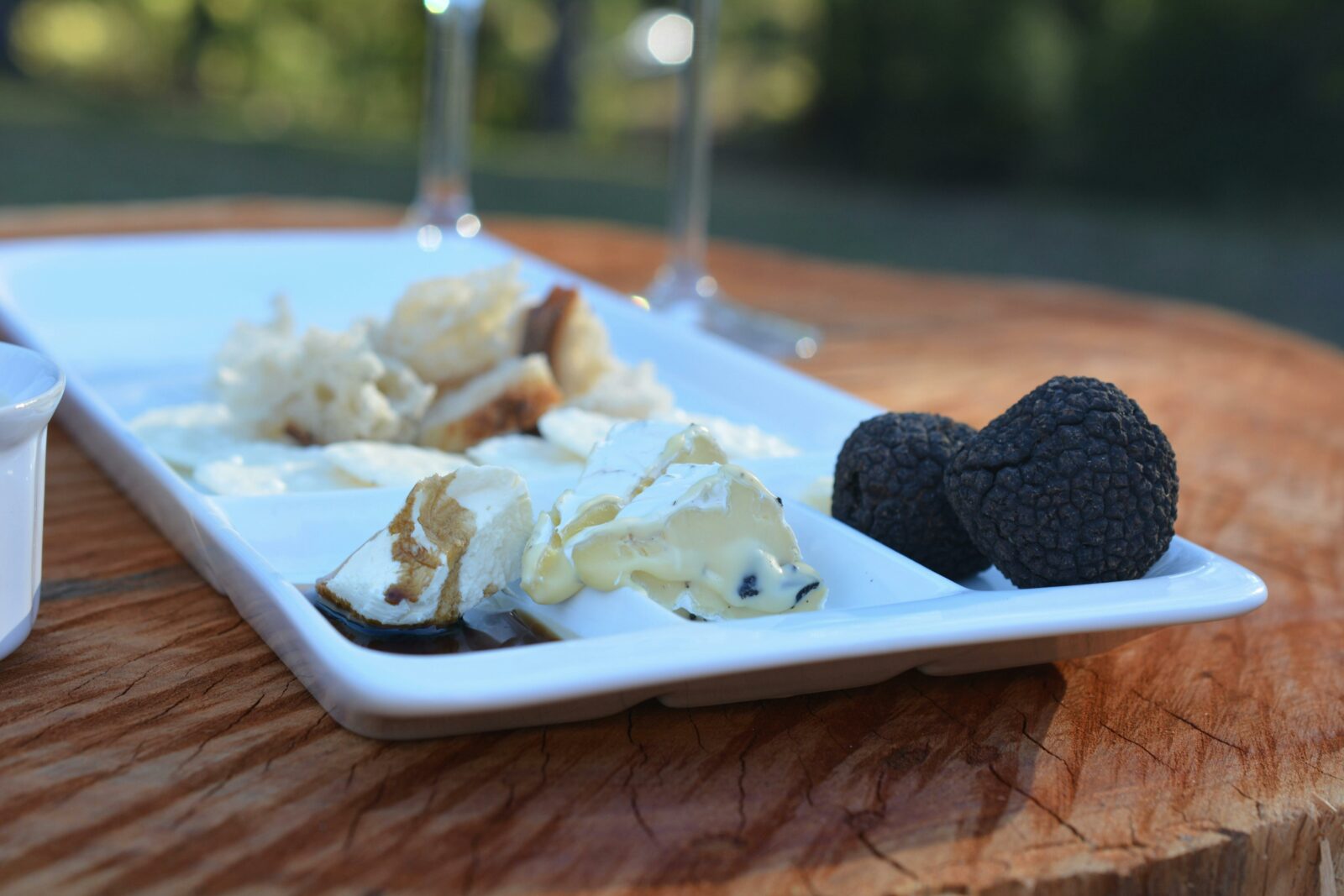 Join in a truffle tasting or a fungi dinner
