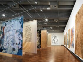 Judy Watson & Helen Johnson: the red thread of history, loose ends, Exhibition View