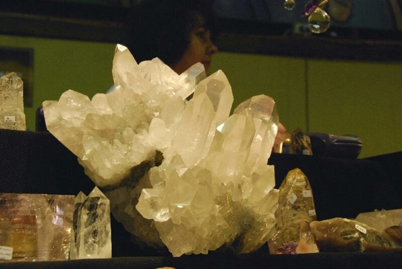 Stunning crystal on display
