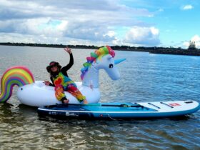 So hippy for our inflatable race!