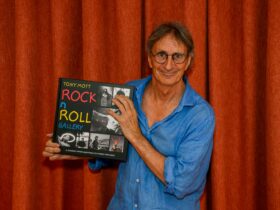 Tony Mot with new book rocknroll gallery