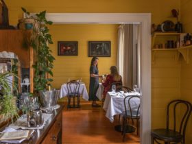 Attentive service in an elegant dining room at Banksia