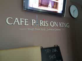 Cafe Paris on King