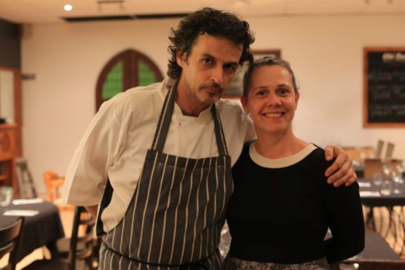 Chef Rodolphe and Pascale
