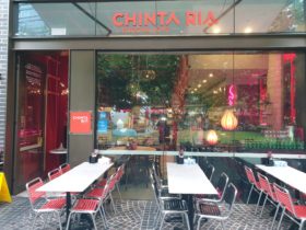 Chinta Ria Front Entrance and outdoor seating area