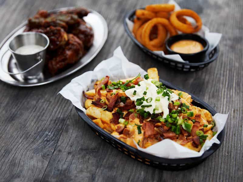 Loaded fries and other sides