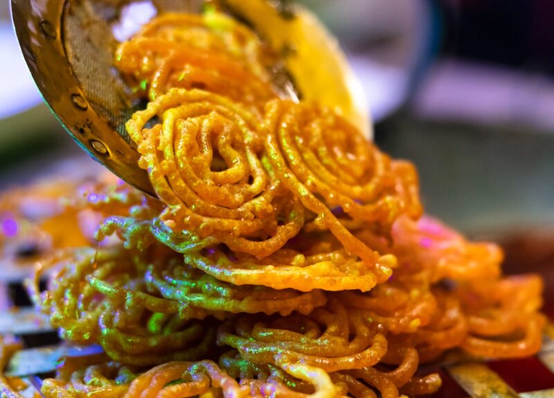 Takeaway street food from Jaipur Sweets in Little India, Harris Park