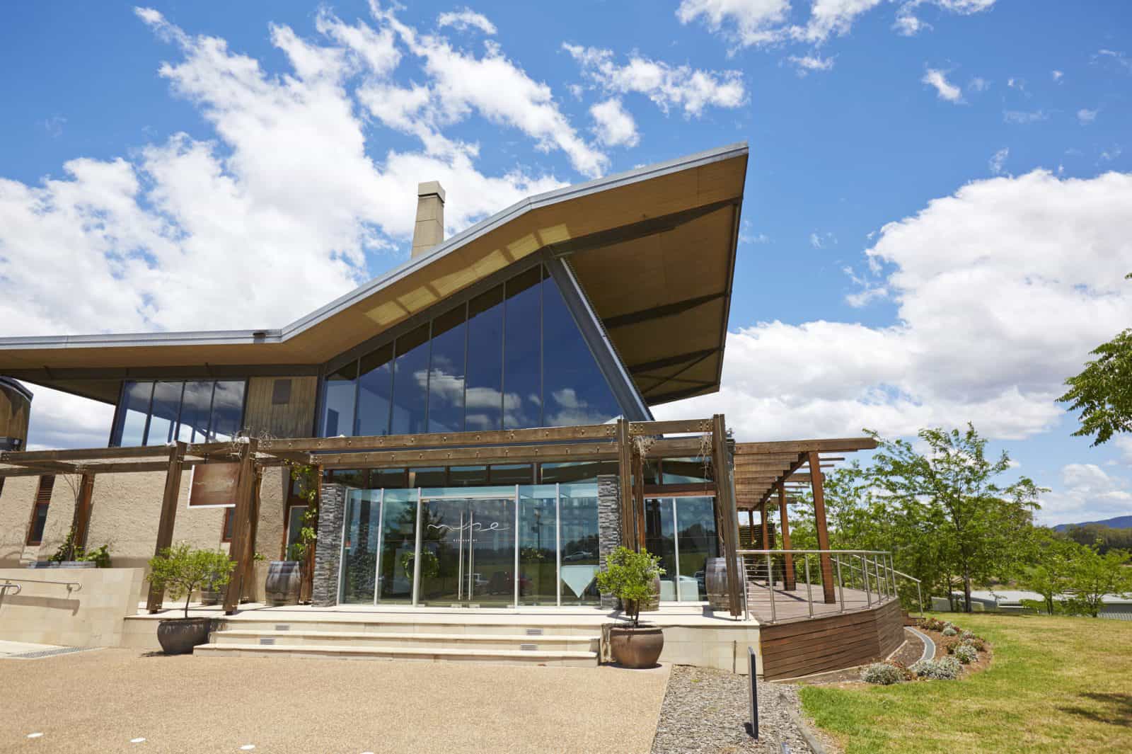 Exterior of Muse Restaurant & Cafe, Hungerford Hill Wines, Pokolbin