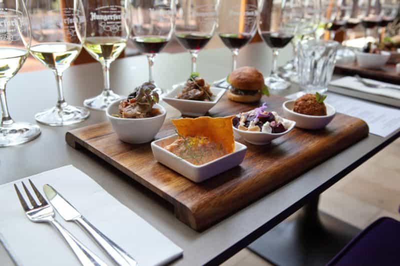 The Epic Experience - a mini-degustation of wines matched to tasting bites from Muse Restaurant