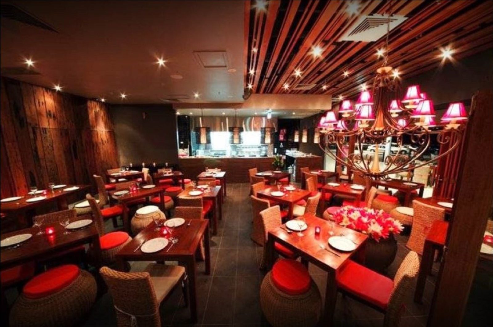 Dining area at Royal Thailicious Restaurant