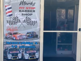 Mark Briggs pit Stop Barber Shop
