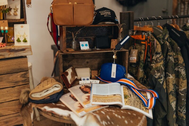 Something a little bit country for the whole family, as well as, accessories & Wilderness Apparel.