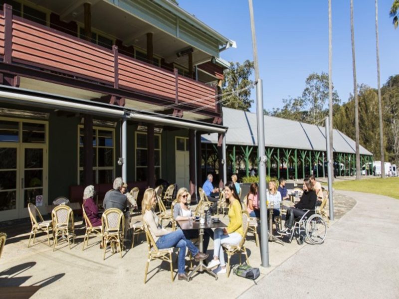 People at Audley Dance Hall and Café in Royal National Park. Photo: Simone Cottrell © OEH