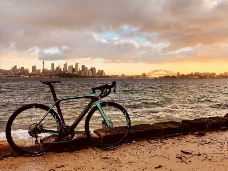 performance road bike rental sydney hire rent Bianchi guided tour guide