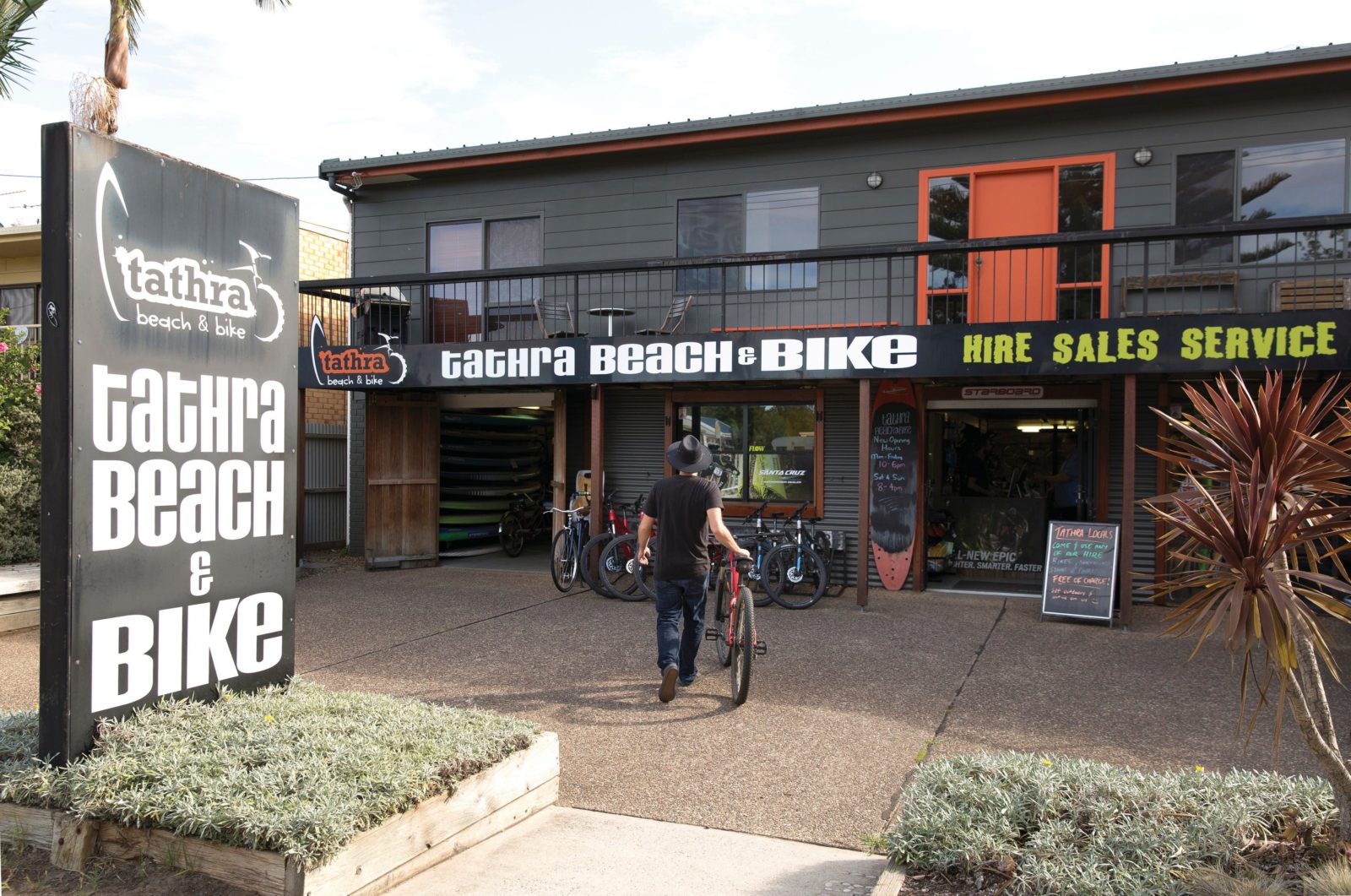 Exterior view of Tathra Beach and Bike shop