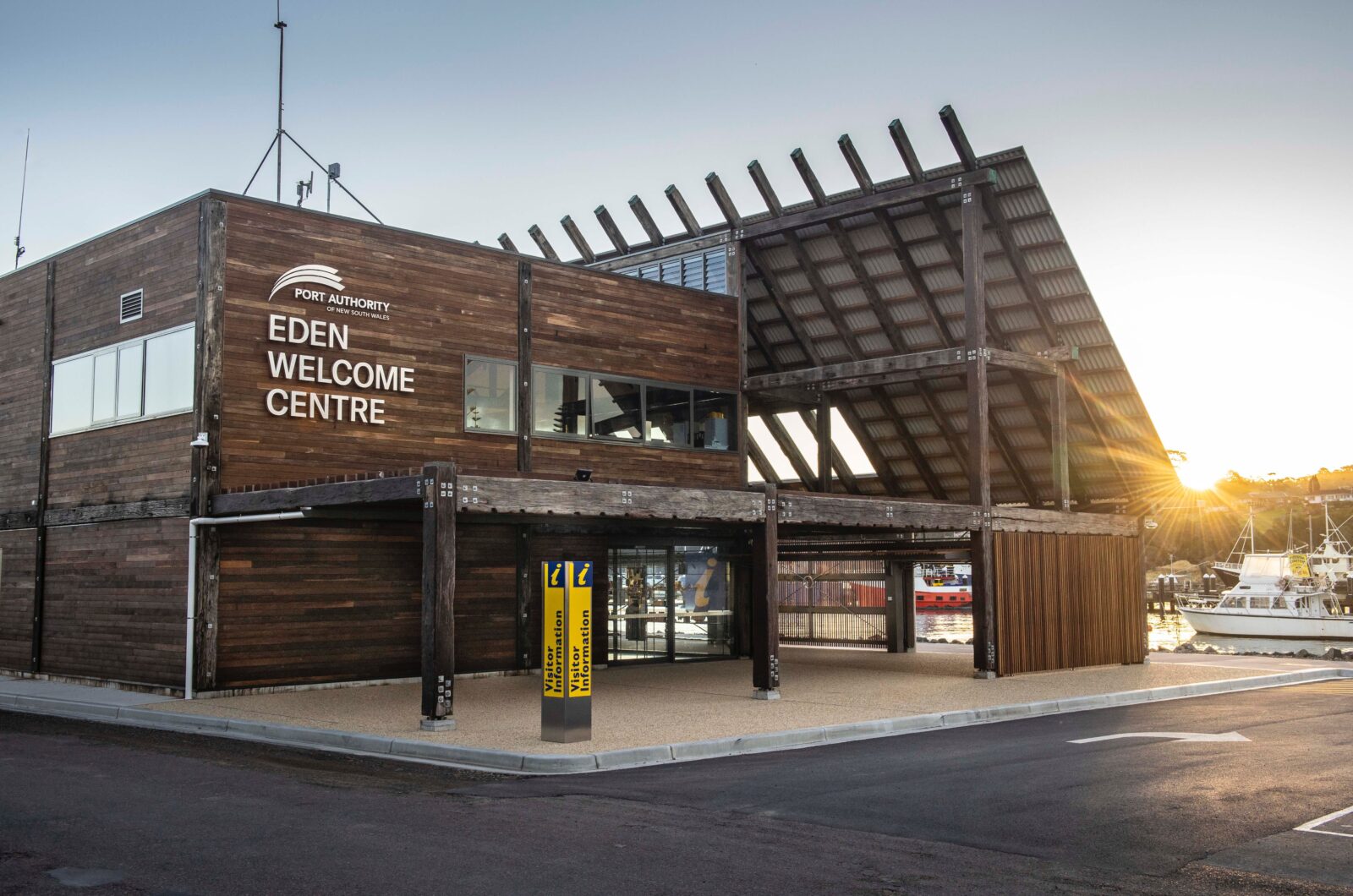Eden Welcome Centre, Sapphire Coast NSW, Eden Wharf