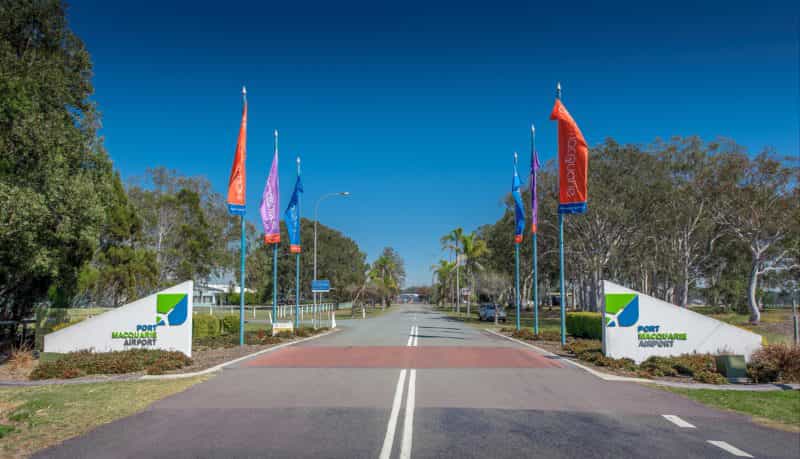 Port Macquarie Airport Entrance