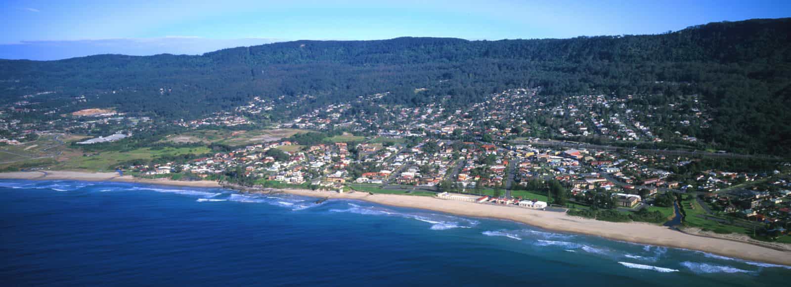 Thirroul Beach Aerial View
