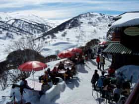 View from Guthega Alpine Hotel
