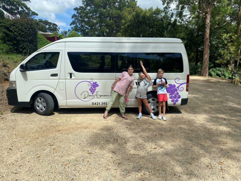 We welcome kids aboard the DVine Bus