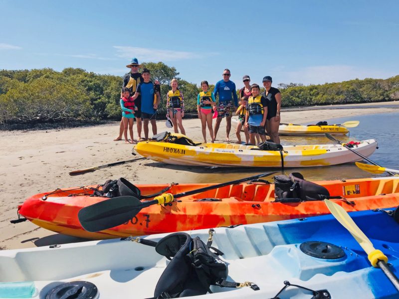 Guided kayak discovery tour