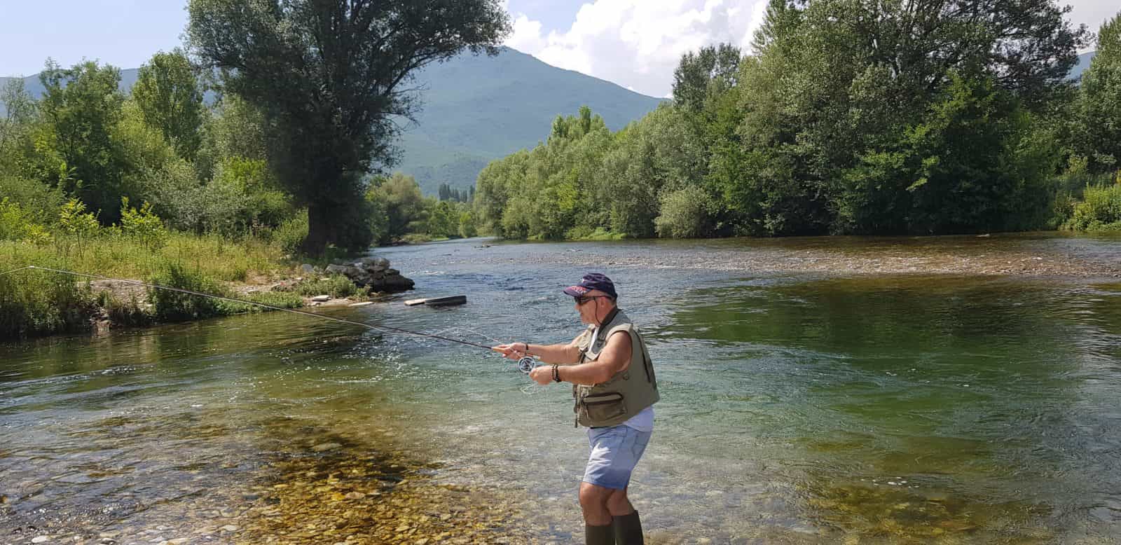 Treska River in Macedonia, Tanefrom Tumut Fly Fishing, Fly Fishing