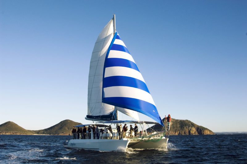 Imagine is a 54ft sailing catamaran