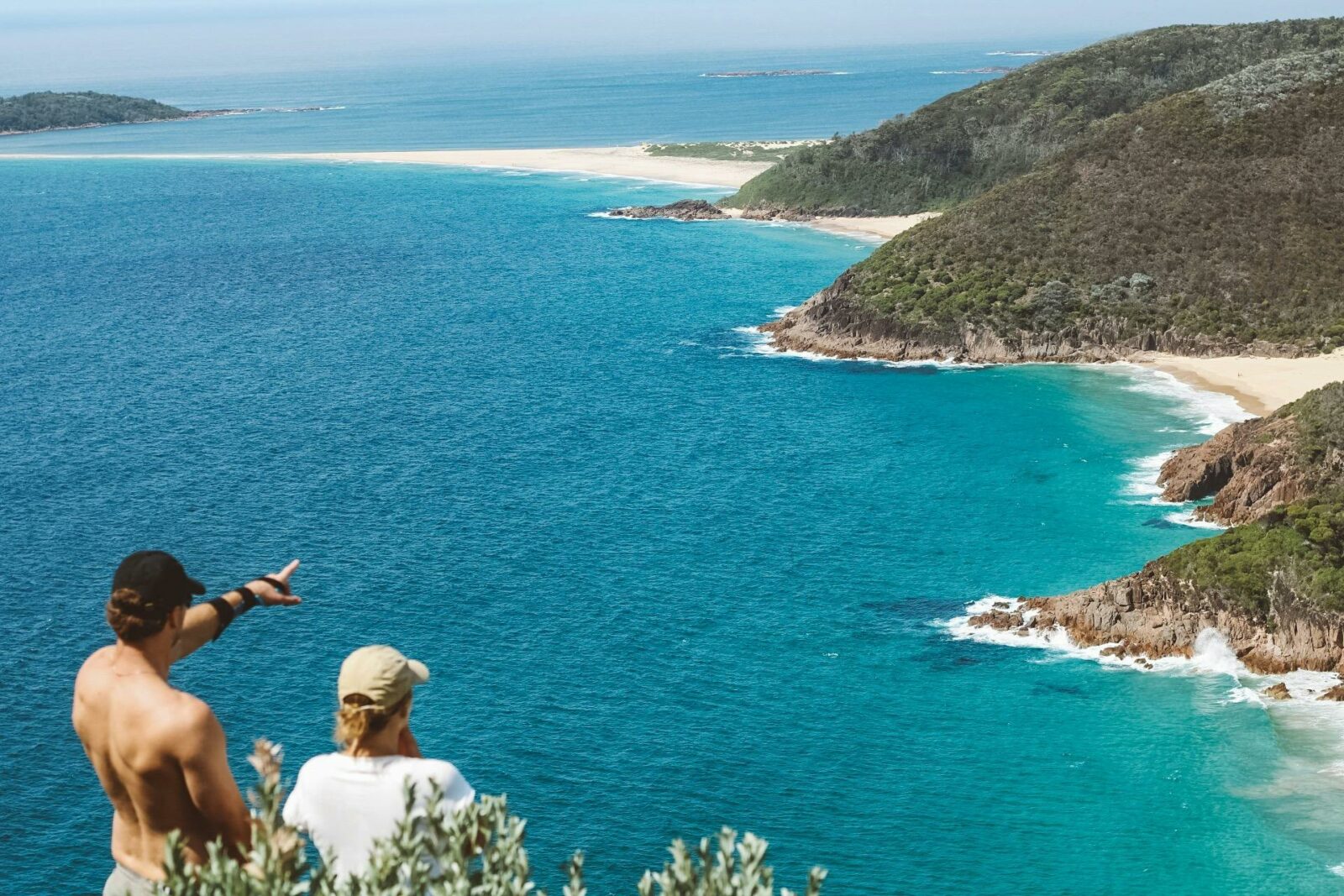 View at the top of Tomaree