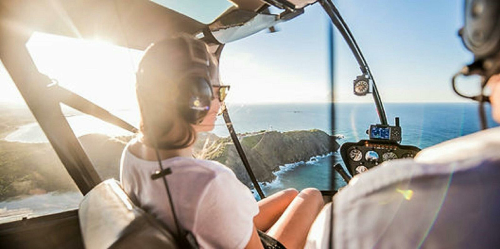 Scenic helicopter tour