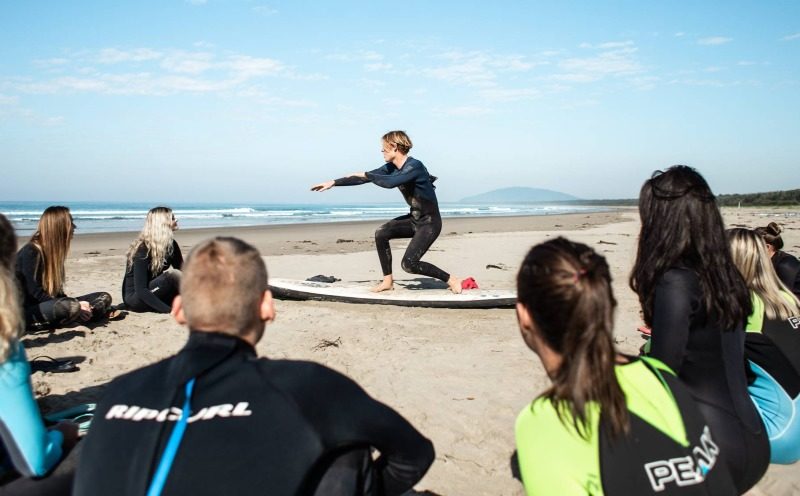 experienced qualified surf instructors
